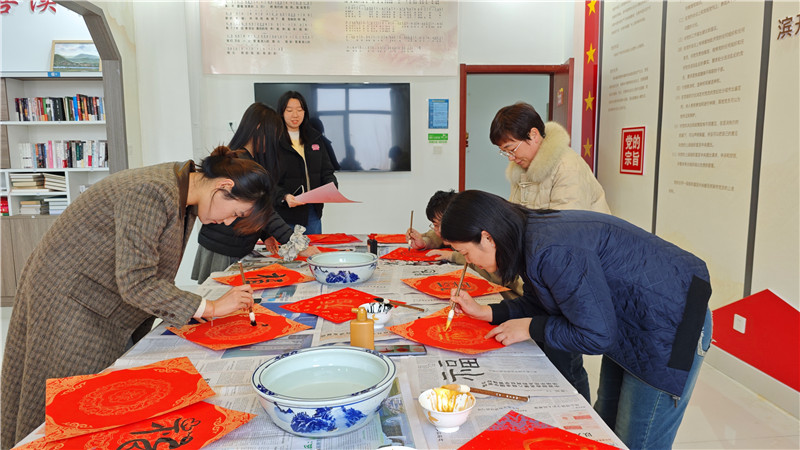 滨开黄河河务局：添福“饺”好运 共话新岁长