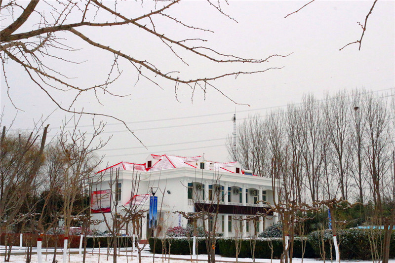 雪后的梯子坝