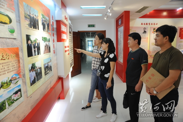 滨州河务局文化教育展厅正式启用